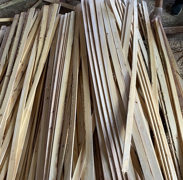 箱木条物流快递木架桉木木方运输木料 30根一捆打木架木条实木包装
