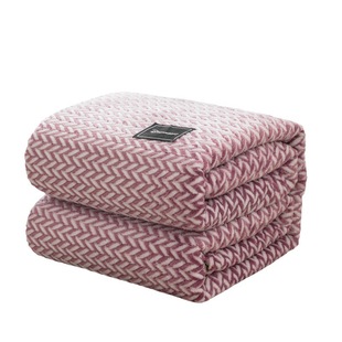 blanket 极速Thickened sofa coral milk flannel fleece