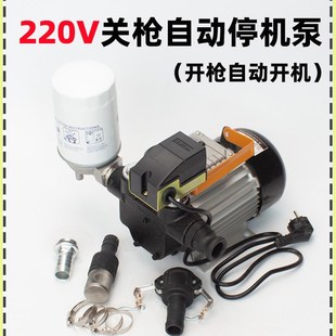 220柴油12V智能V吸泵电动抽油泵流Q直启停加油泵大功率24V自 新品