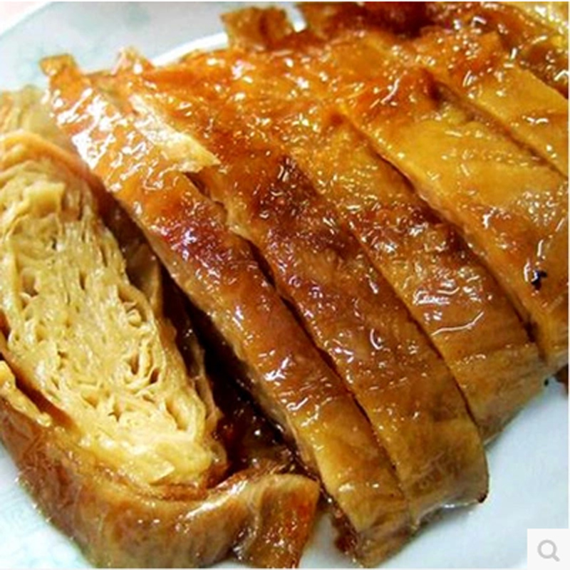 功德林食品上海零素食品5特产肉排鹅香素鸭豆制品豆腐干皮条小吃