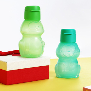 特百惠水杯女官方运动水壶塑料便携官网小学生依可瓶儿童随身杯子