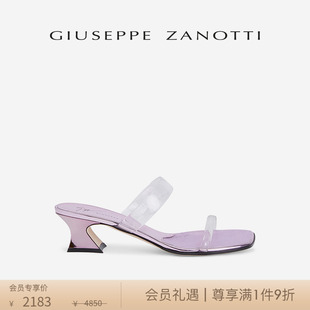 Zanotti Giuseppe GZ女士露趾马蹄跟凉鞋 商场同款