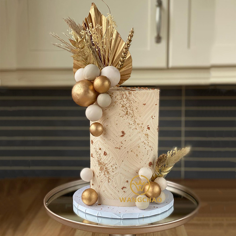 Decoration Happy Topper Cake Leaf Spear Birthday Palm