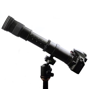F8.3手动镜头T2大变焦适用于微单单反远摄长焦摄月荷花 800mm 420