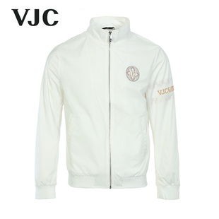 B23AF1616 新款 白色棒球服简约休闲夹克短款 外套 2024年男装 VJC