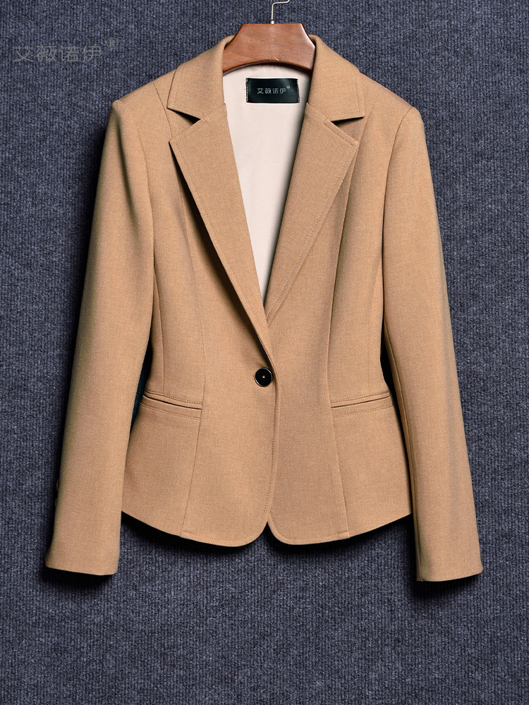 女外套修身 显瘦法式 通勤职业可选套装 春夏小西装 艾薇诺伊2024新款