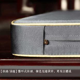 新中式 红木沙发坐垫实木家具沙发垫防滑座垫罗汉床五件套垫子定制
