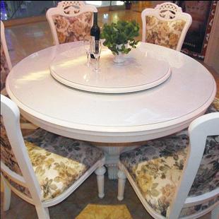 软玻璃PVC塑料65圆桌桌布防水防烫防油免洗桌面透明餐桌垫圆形