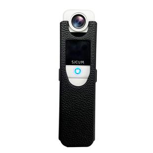专用配件黑色 c300运动相机配件sjcam速影录像机背夹皮套续航版