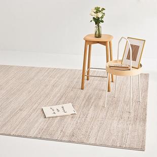 进口高级地毯北欧简约风条纹客厅地毯茶几毯 日本购比利时原装