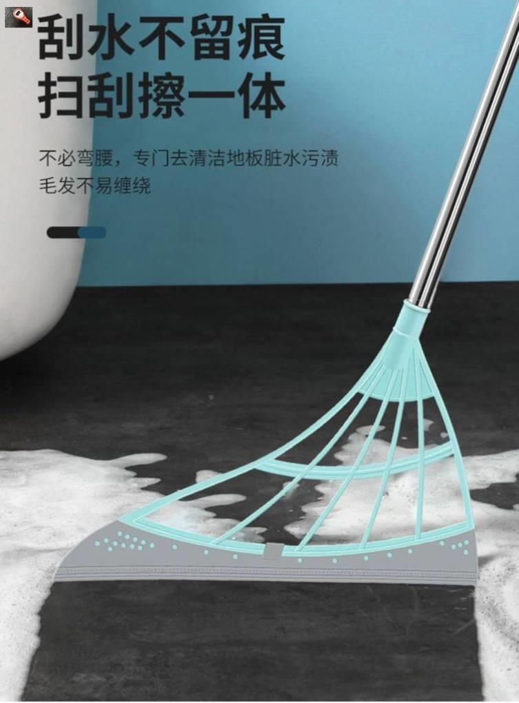 韩国STY黑科扫把牛岸多技功术能拖把扫地板刮水器浴室魔不粘头发