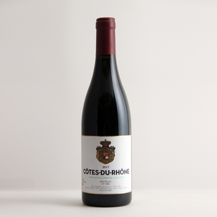 法国进口南罗纳河谷村庄级生物动力AOC干红葡萄酒送礼盒宴请红酒