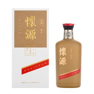 怀源·雅柔53度500ml贵州酱香型坤沙白酒3年窖藏纯粮食酿造1瓶装