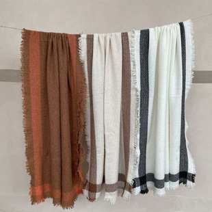 ladies cashmere simple winter cashmer warOm and scarf Autumn