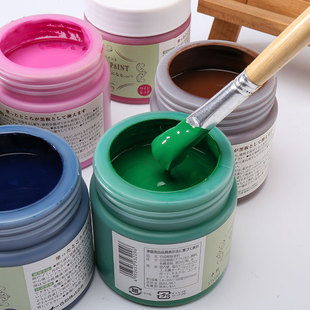 涂鸦颜料室外木头上色室内墙绘颜料170ml 日本透纳Turner黑板涂料