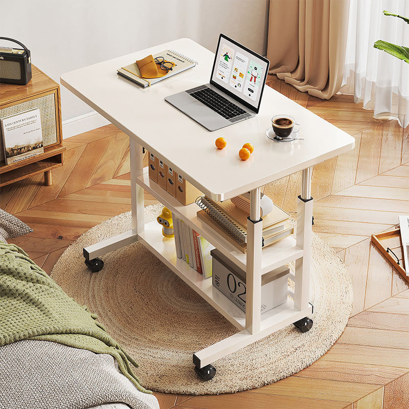 床边桌可移动升降电脑桌简易学生书桌卧室宿舍简约家用学习小桌子