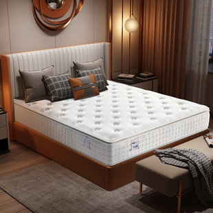 酒店床垫十大名牌超软2米x2米2压缩1.35乳胶记忆棉弹簧席梦思软垫