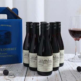 法国原瓶进口迷你小瓶红酒干红葡萄酒拉斐187ml6支多套餐整箱礼盒