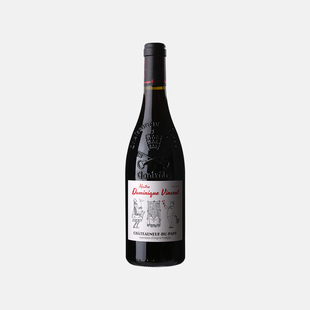 进口红酒 AOP原瓶原装 法国拍卖师教皇新堡特级区干红葡萄酒750ml