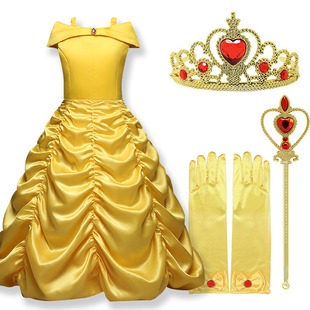 Girls Beauty Belle Princess 2021 Cosplay Dress Dresses For