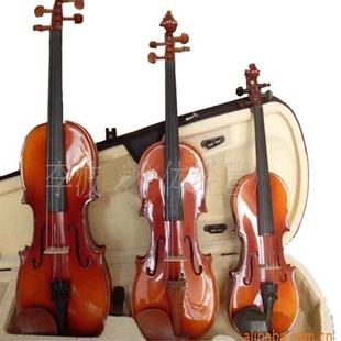 枣木配件旋钮拉弦板腮托亮光 儿E童小提琴 高档全实木练习小提琴