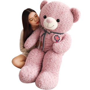 丝带熊毛绒玩具熊公仔抱抱熊泰迪熊女生日礼物可爱布娃娃抱枕玩偶