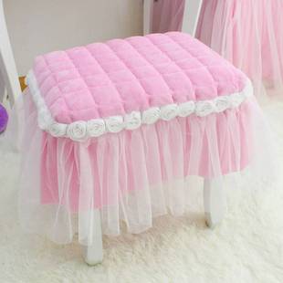 钢琴凳罩 钢琴凳子套梳妆凳套罩 韩版 单双人化妆凳套 钢琴凳子罩