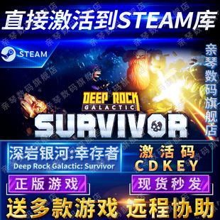 CDKEY入库国区全球区电脑PC游戏 深岩银河幸存者激活码 Steam正版