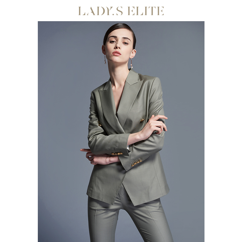 LadySElite西装 气质正装 女2024新款 面试高端职业女士西服外套 套装