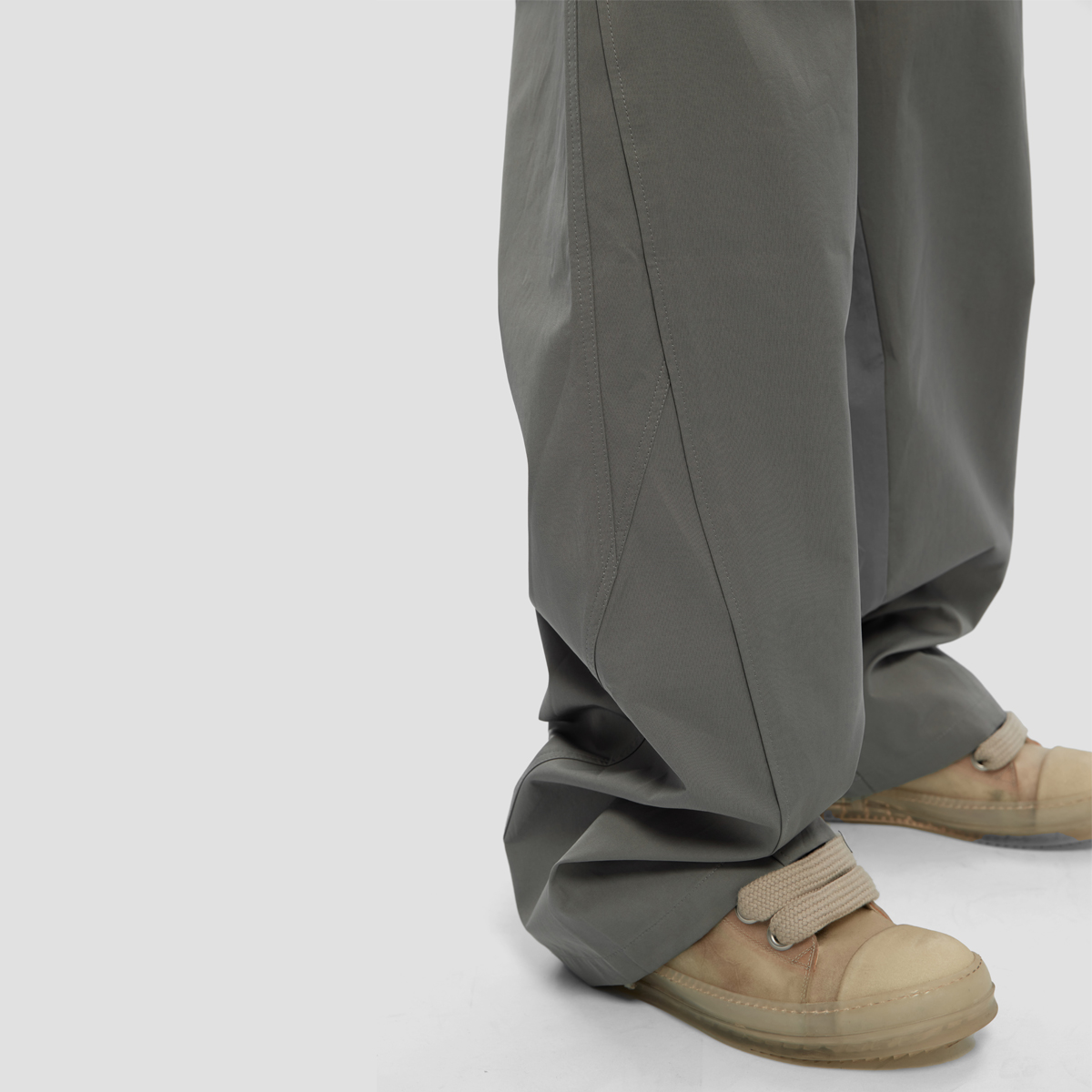 ESAT 双曲侧缝分割休闲直筒裤 长裤