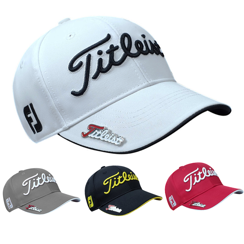 golf运动休闲有顶球帽 透气丝棉遮阳帽时尚 高尔夫球帽男女帽子新款