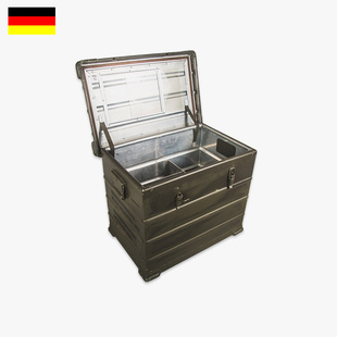 铝箱航空高档器材转运箱德国原产越野露营户外整理箱自驾 德军军版