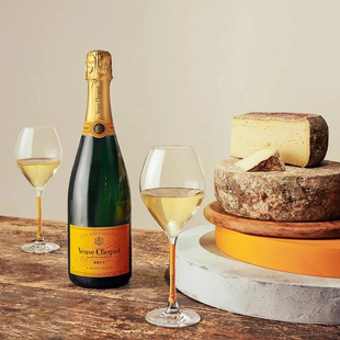 750ML Veuve Clicquot Brut 干型起泡酒 法国知名凯歌皇牌香槟经典
