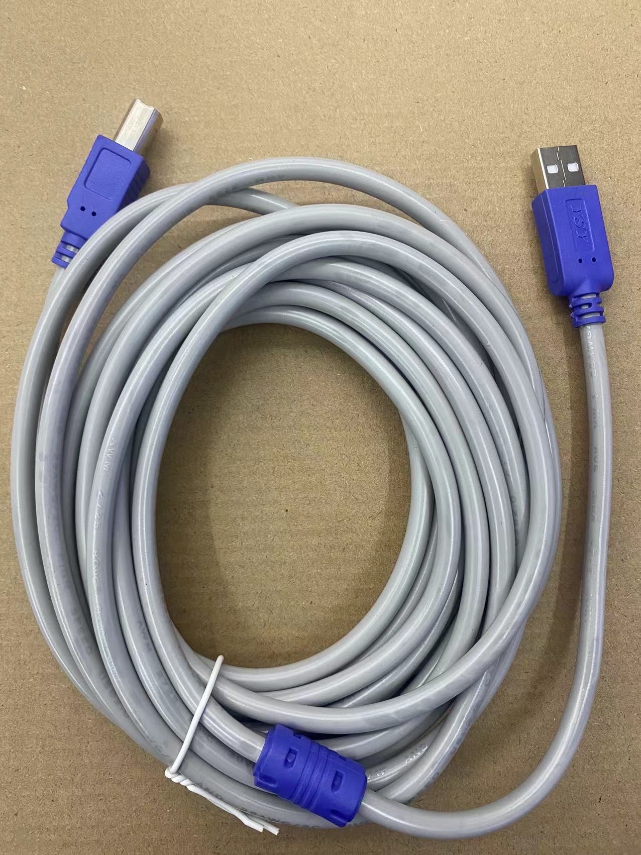 打印机数据线USB2.0打印线电脑连接线方口适用于惠普爱普生佳能
