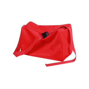 VELOUR日系红色斜挎包男休闲单肩包大容量运动健身包女旅行背包潮