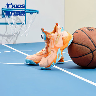 乔丹篮球鞋 秋冬中大童青少年运动鞋 摩擦有声音2023新款 儿童男童鞋