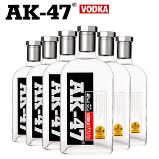 阿卡47伏特加俄罗斯AK47酒原味鸡尾酒调酒洋酒700ml基酒非威士忌