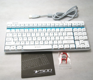 雷柏v500 黑轴 青轴游戏键盘 机械游戏键盘 机械键盘 有线背光