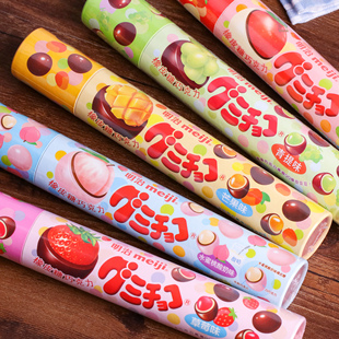 Meiji明治橡皮糖软糖夹心巧克力圣诞情人节送男女朋友礼物小零食