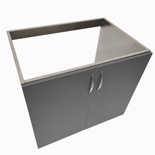 304不锈钢水槽柜 柜 不锈钢简约现代柜子组装 厨房地柜 不锈钢单元