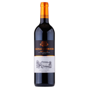 法国原瓶原装 进口 罗斯城堡干红葡萄酒 弗龙萨克产区AOC