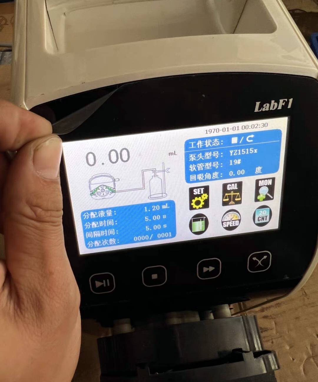 询价兰格申辰LabF1恒流泵自动分配实验室蠕动泵匹配yz1515x蠕动泵