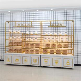 面包展示柜面包柜展示柜中岛柜边柜烘焙货架商用玻璃糕点店模型柜