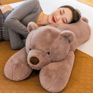 枕抱女生睡觉超软北极熊女孩抱着睡布娃娃床上夹腿抱抱熊毛绒玩具