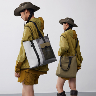 ACROSS原创设计小众单肩包女大容量通勤托特包学生上课挎包斜挎包