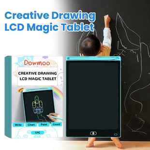 少儿创意绘画书写娱乐艺术玩具 创意绘图液晶魔法手写板 DOWMOO