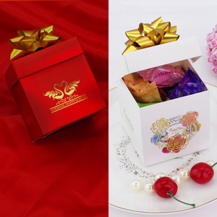 情人节圣诞节礼物 婚礼糖盒含糖 明治i雪吻巧克力喜糖成品10粒