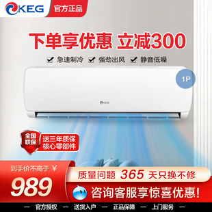 韩电空调壁挂大1匹1.5单冷暖定变频家用客厅卧室节能静音一级 KEG