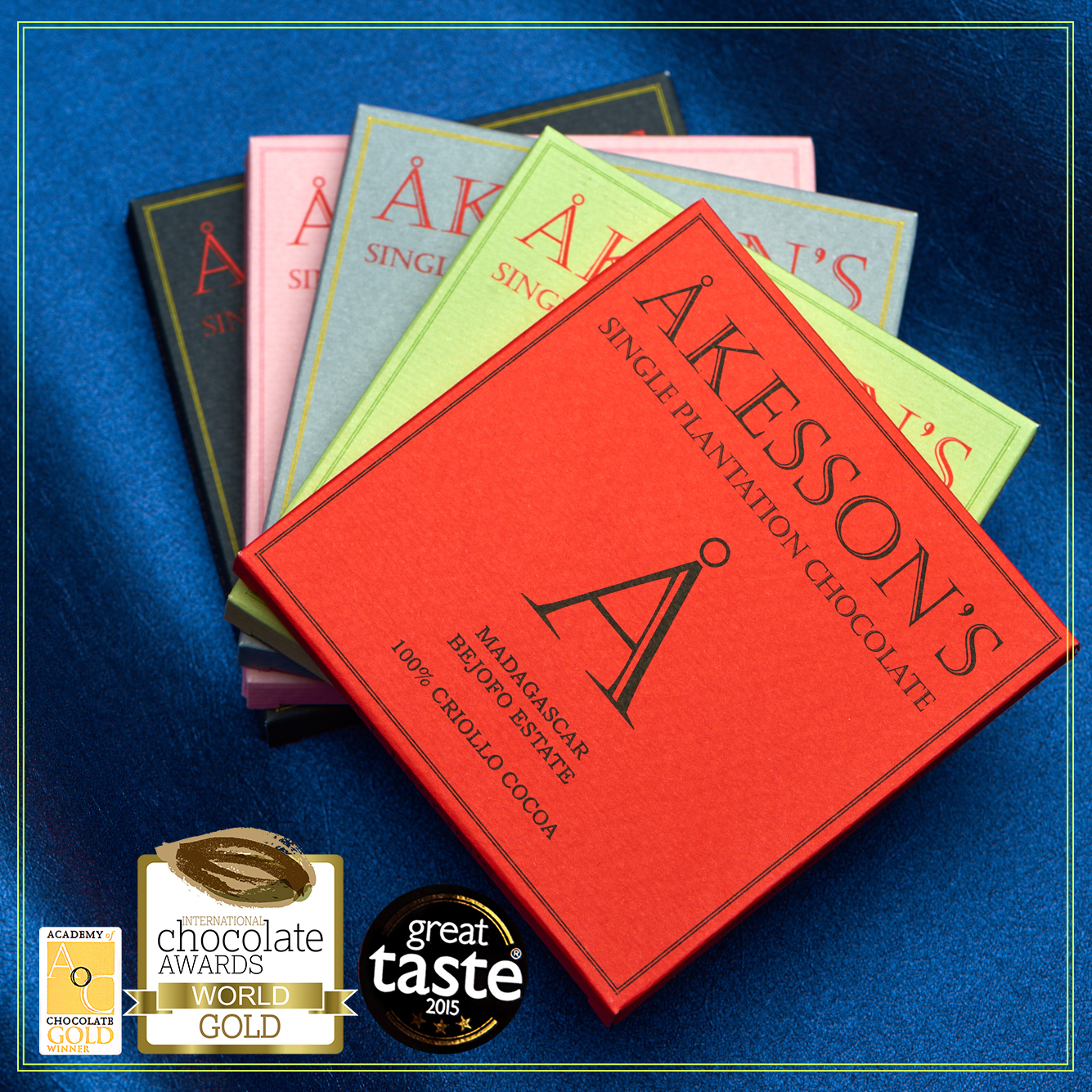 法国进口Akesson100%纯黑巧克力天然可可排块休闲无糖健身小零食