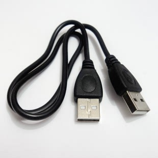 电脑散热器电源线两端双向都是USB接口移动硬盘车载音响数据对接